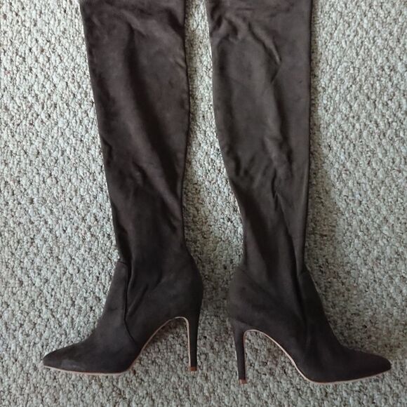 Joie Stretch Jemina B thigh boots in brown size 37 - Picture 3 of 14